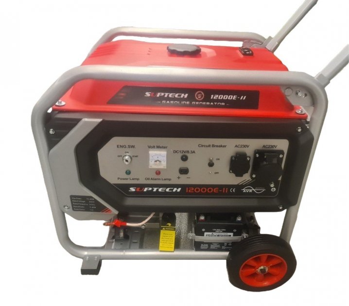 Генератор бензиновий SUPTECH 1 фаза (230В), 9,4кВт, (12000E)